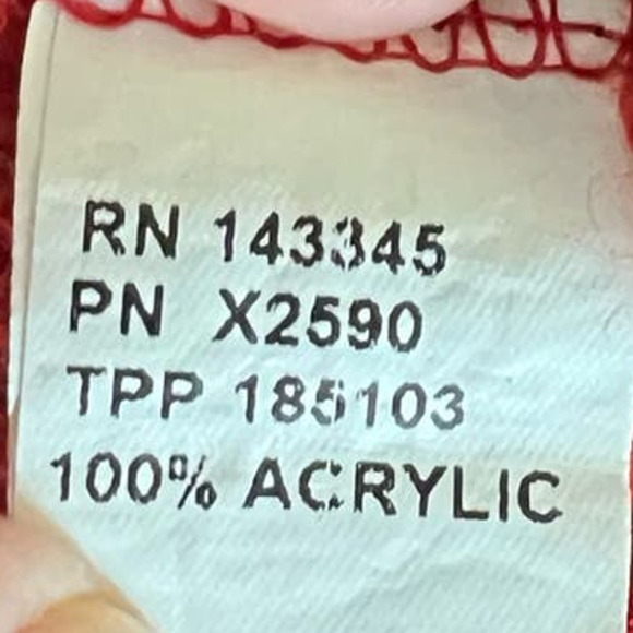 Piko 1988 Lightweight Tunic Sweater, Boatneck, Red, size Medium - Picture 9 of 12